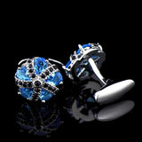 Crystal French Cufflink for Men Wedding