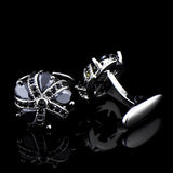 Crystal French Cufflink for Men Wedding