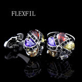 Crystal French Cufflink for Men Wedding