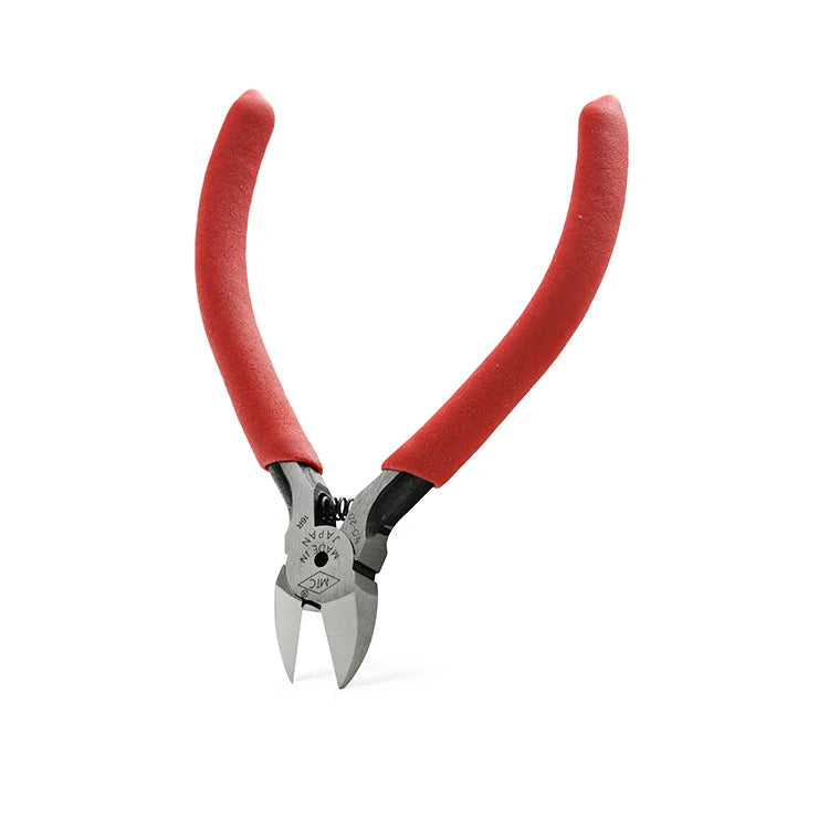 Spring Wire Cutter Red Scissors Diagonal Nozzle Electrician's Pliers