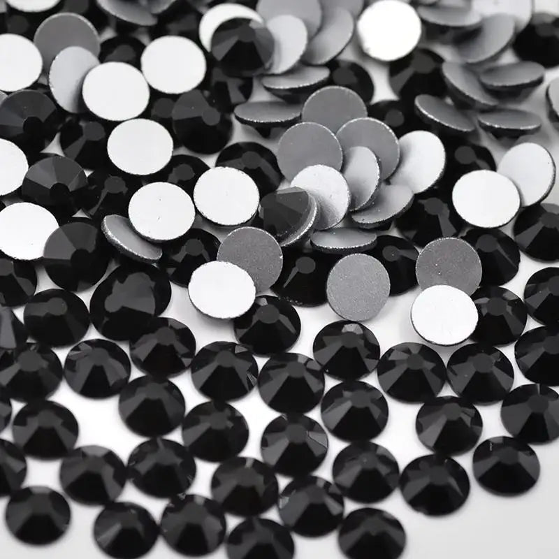 Crystal FlatBack Glass Rhinestones Non HotFix Nail Art Decorations