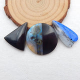 Lapis Lazuli, Blue Kyanite, Labradorite Pendant Set