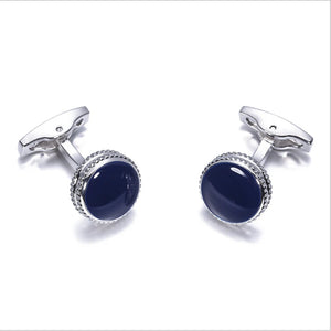 Crystal Cufflinks for Men Wedding Gift - Novelty Button High