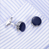 Crystal Cufflinks for Men Wedding Gift - Novelty Button High