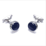 Crystal Cufflinks for Men Wedding Gift - Novelty Button High