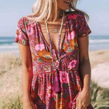 Bohemian Crystal Tassel Necklace for Women