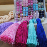 Bohemian Crystal Tassel Necklace for Women