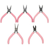 Pink Round Nose Pliers Jewelry DIY Accessories Hardware Tools