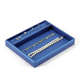 PU Flannel Jewelry Display Tray Storage Pallet