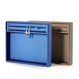PU Flannel Jewelry Display Tray Storage Pallet