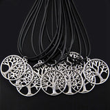 10pcs Girl Women's Lucky Tree Pendant Necklace Jewelry
