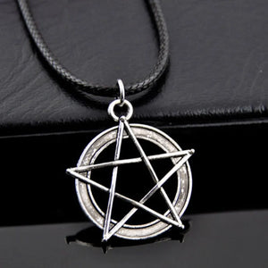 Star Pentagram Geometry Pendants Necklace Lot of 10