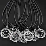 Star Pentagram Geometry Pendants Necklace Lot of 10