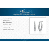 Vintage 925 Silver Clip Earrings for Women