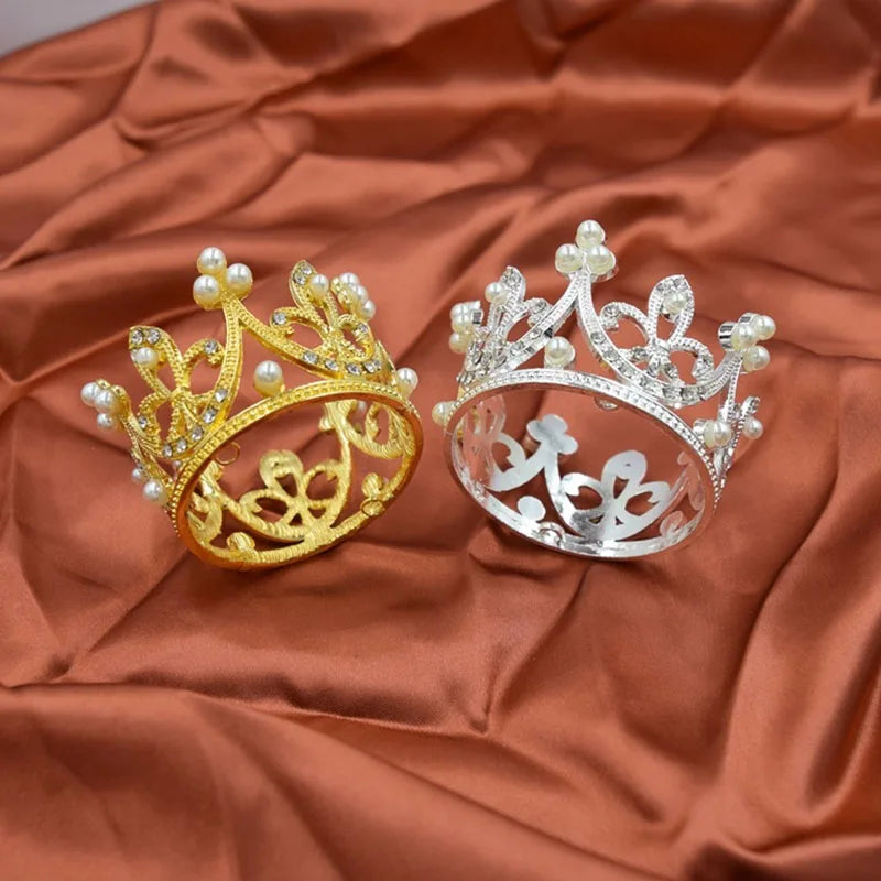 Bride's Crown Jewels Cake Decoration - Birthday Crown Cake