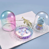 Resin Mold Storage Box Glass Cover DIY UV Resin Molds Craft Jewelry