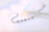 925 Silver Star of David Bracelet Judaica Hebrew Jewelry