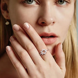 Star of David Ring 925 Sterling Silver CZ Protection Jewelry