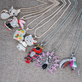 Jianghu Sweater Chain Women's Multicolor Necklace Yiwu Stalls