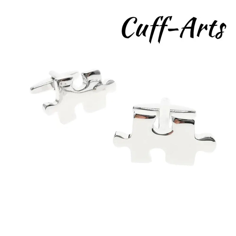 Jigsaw Pieces Cufflinks for Men by Cuffarts