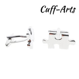 Jigsaw Pieces Cufflinks for Men by Cuffarts