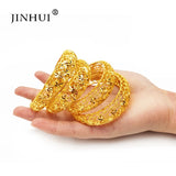 Jin Hui Lady Jewelry Adjustable Bangles Ethiopian African Women Dubai Bracelet