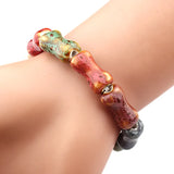 Jingdezhen Ceramic Beads Bracelet Vintage Jewelry
