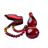 Jinpeli Red Blood Pearl Pendant Necklace