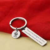 Jiu Jitsu Keychain Stainless Steel