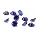 10pcs Round Faceted Sapphire Gemstones 0.8mm-3mm