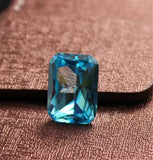 Radiant Cut Aquamarine Gem Multiple Sizes to Choose C42A