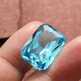 Radiant Cut Aquamarine Gem Multiple Sizes to Choose C42A