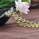 Natural Citrine Beads 6-14mm Smooth Polished Round 15 Inch Strand