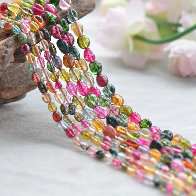 Clear Quartz Beads Irregular Shape 15 Inch Strand Jewelry Making