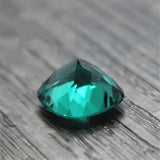 Green Tourmaline Square Faceted Gemstone 10X10mm/12X12mm