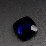 High Sapphire Square Faceted Gemstone Cushion Cut Sapphire Gem C77S