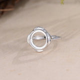 Adjustable Ring Blank 925 Silver Base Plated R905B