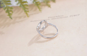 Adjustable Ring Blank 925 Silver Base Plated R905B