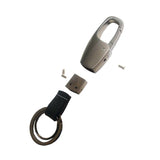 Jobon Couple Key Chain Classic Leather for Key Ring Holder Gift