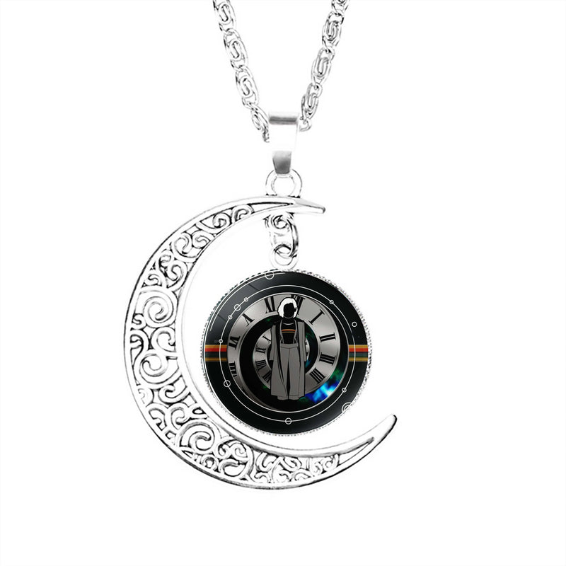 Jodie Whittaker 13th Doctor Moon Necklace Lady Pendant