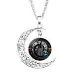 Jodie Whittaker 13th Doctor Moon Necklace Lady Pendant