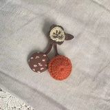 Johnature Mori Girl Floral Handbrands Japanese Random All Match