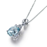 925 Silver Women Jewelry Set Necklace Earrings Bracelet for Wedding Party Gift