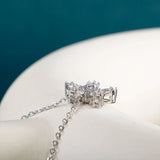 INS FlowerSilver 925 Neck Chain Charm Fine Jewelry