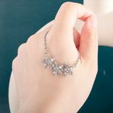 925 Sterling Silver Star Tassel Necklace