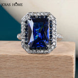 925 Silver Gemstone Ring Party Jewelry Women's Accessories Gift