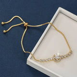 Women's Star Zircon Bracelet 925 Silver Gemstone Gift