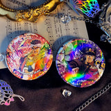 Jojo's Bizarre Adventure Women Brooch Badges Enamel Pins Initial Ladies Pendant