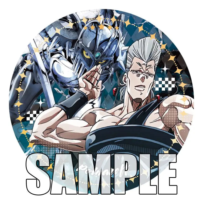 Jojo's Bizarre Adventure Women Brooch Badges Enamel Pins Initial Ladies Pendant