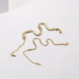 Luxury Snake Bone Bracelet with PVD Plating
